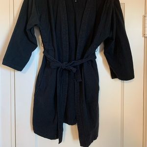 Madewell wrap linen jacket